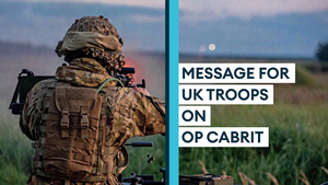Defence MP sends message to troops in eastern Europe