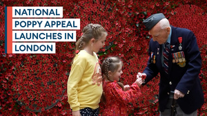 Royal British Legion launches 2022 Poppy Appeal in London