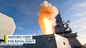 HMS Dragon destroys supersonic missile 