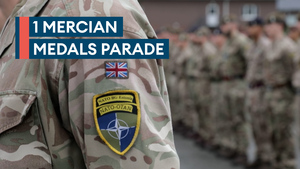 Soldiers from 1 Mercian honoured for their role on Op Cabrit