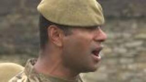 2 YORKS Say Goodbye To UK Before Afghan Deployment