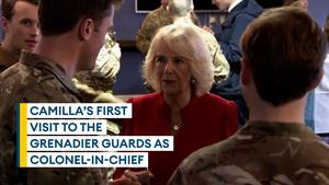Queen Consort visits Grenadier Guards for the first time as Colonel-in-Chief