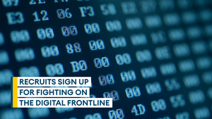 New recruits sign up to fight on digital frontline 