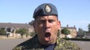 Canadian Personnel In The UK Share Their Secret To Shouting Words Of Command