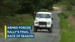 Armed Forces drivers finish off season in Trackrod Yorkshire Rally event