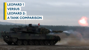 What's the difference between Leopard 1 and Leopard 2 tanks being sent to Ukraine?