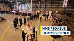 HMS Pegasus commissioning celebrated at RNAS Yeovilton