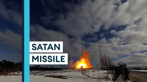 Russia test fires 'Satan II' ballistic missile in warning to rivals