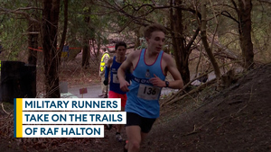 Military cross-country runners take on the Sir Sefton Brancker Trophy