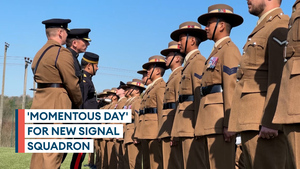Signals squadron becomes Gurkha unit