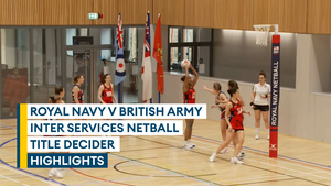  British Army beat Royal Navy to Inter Services netball title