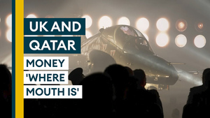 UK-Qatar relations up in lights as second joint squadron is opened for business