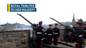 Gun salutes mark Queen Camilla's birthday