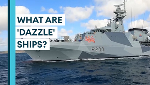 What are dazzle ships?