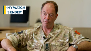 Outgoing British Army chief: My watch is ended