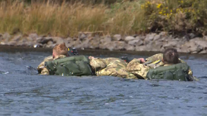Exercise Cairn Patrol: Section Patrol Competition Tests 3 RIFLES On Tough Terrain