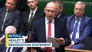 Healey explains why he resigned as defence secretary