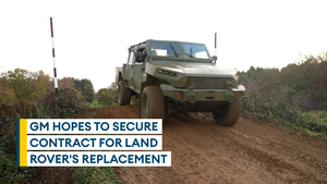 GM hopes to steer MOD towards squad vehicle contract