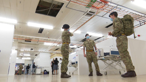 How Soldiers Helped Prepare New NHS Nightingale Hospital In Harrogate