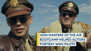 How Masters of the Air cast learned to portray WW2 pilots with authenticity