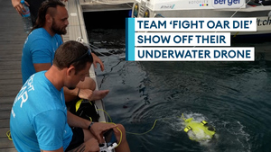Fight Oar Die team show off underwater drone ahead of the 'world's toughest row'