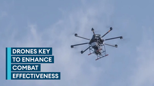 Enhancing the combat effectiveness of armoured vehicles using drones