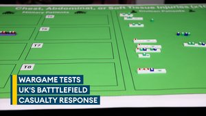 Wargame tests UK's battlefield casualty response