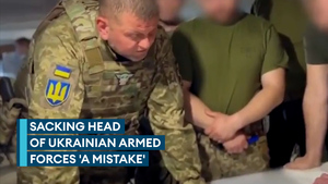 Sacking head of Ukrainian Armed Forces 'a mistake'