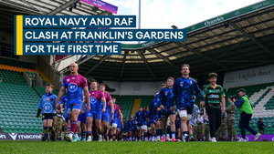 Royal Navy clinch win against RAF at Franklin's Gardens
