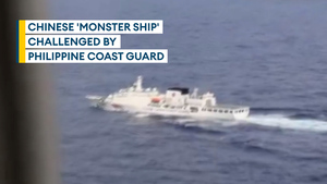 Philippine Coast Guard tells Chinese vessel to leave its waters
