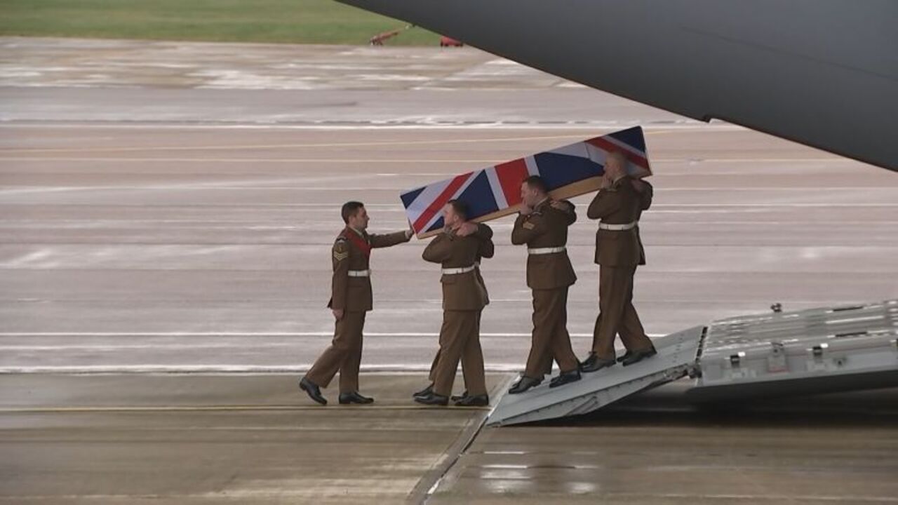 British Reservist Killed In Iraq Repatriated To UK