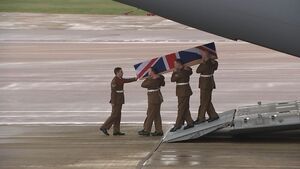 British Soldier Killed In Iraq Last Week Has Been Repatriated To UK