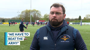 RAF men's rugby prepare for 'must-win' Army test