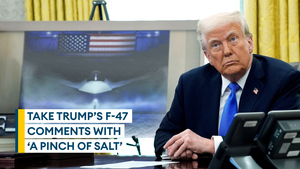 Ex-RAF officer gives verdict on Trump's F-47 fighter claims