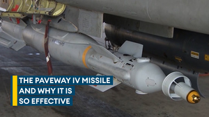 What is the RAF's Paveway IV strike weapon?