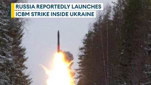 Russia reportedly uses ICBM against Ukrainian city