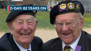 D-Day 82: Two 100-year-old veterans return to Normandy