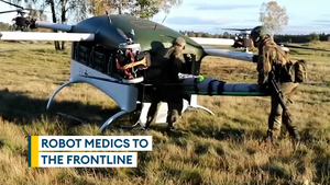 How drones are becoming battlefield saviours