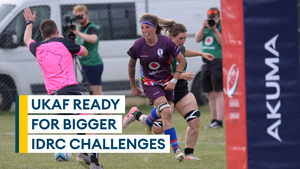 Two UKAF tryscorers react to important Irish win