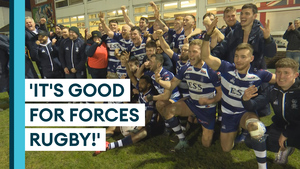 Can the Royal Navy be the first military team to reach the Challenge Cup fifth round?