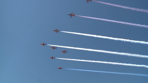 Red Arrows Perform Their First Displays Since Lockdown