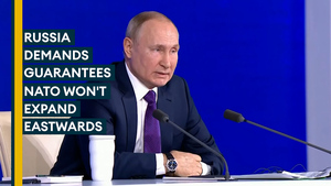 Putin demands quick guarantees that NATO won't expand eastwards