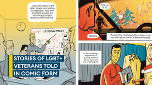 LGBT veterans get their stories told in comic form