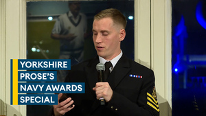 WATCH: Yorkshire Prose's special Navy Sports Awards performance