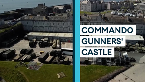 UK's most unique base? The Commando Gunners' castle on the hill