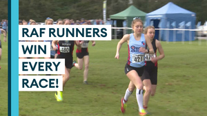 'A light blue day': RAF runners win big at the Inter Services 
