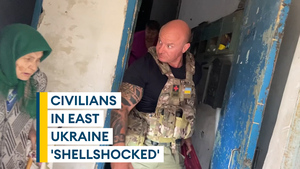 Civilians in eastern Ukraine 'living in shellshock', Mozart Group founder says