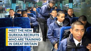 170 new Gurkha recruits arrive in UK ready for training