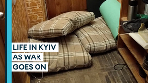A glimpse of life in Kyiv as residents brace for Russian attacks