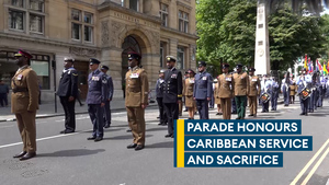 Service celebrates Caribbean contribution to the forces
